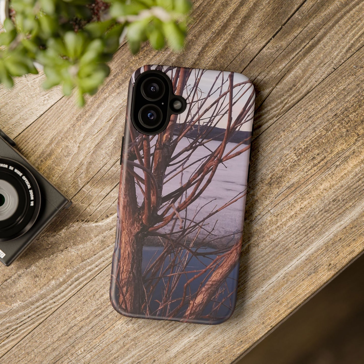 Phone Case - Nature-Inspired Winter Tree Design