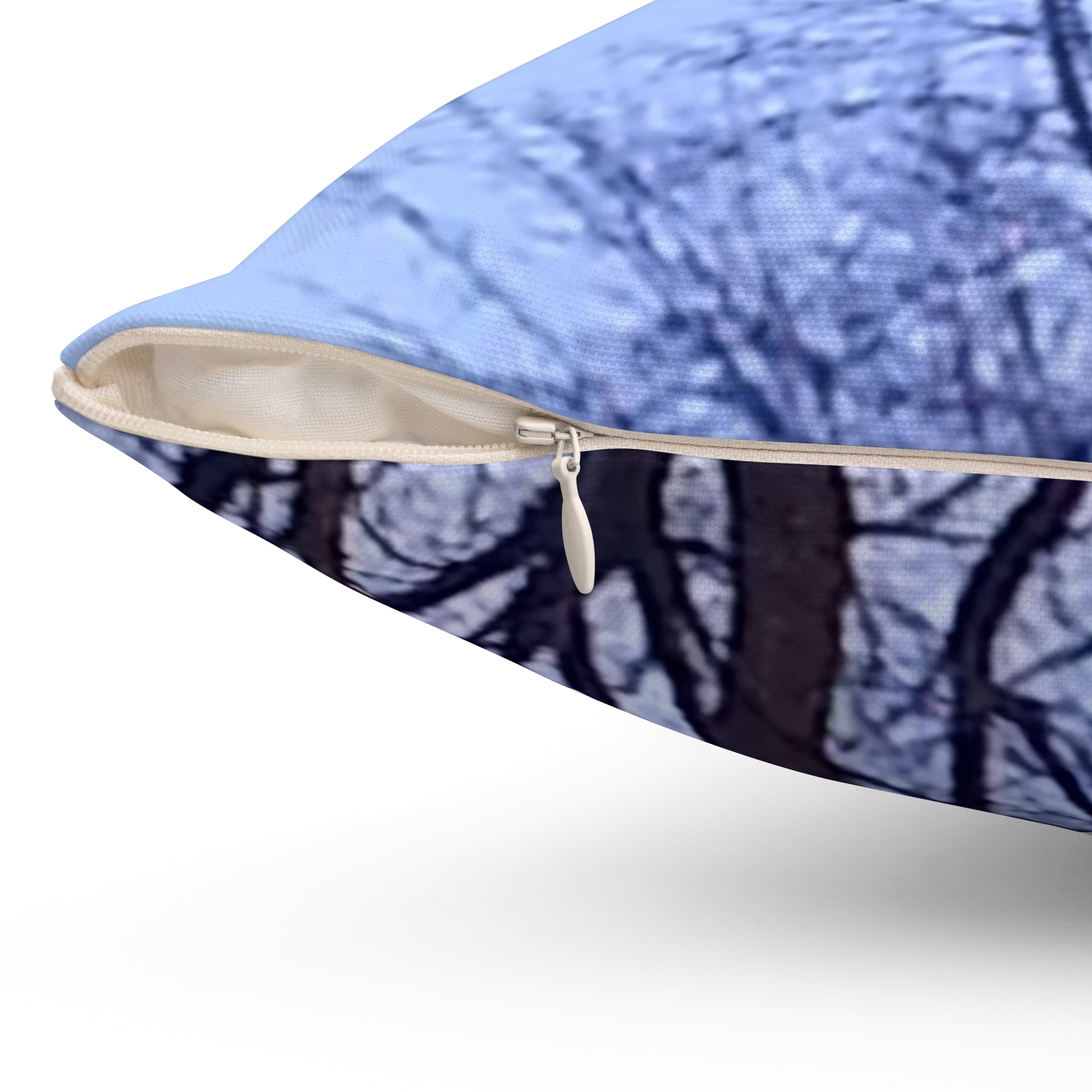 Azure Firmament | Vibrant Cloudscape Pillow | The Flow Collection