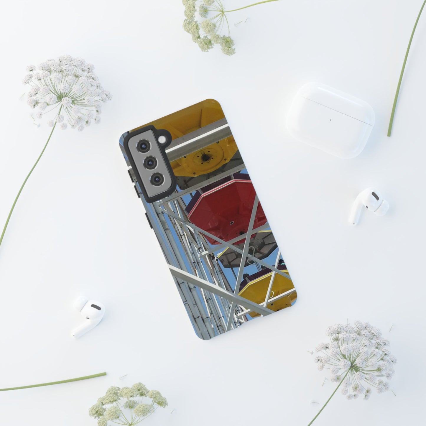 Phone Case Colorful Ferris Wheel  - Fun & Durable