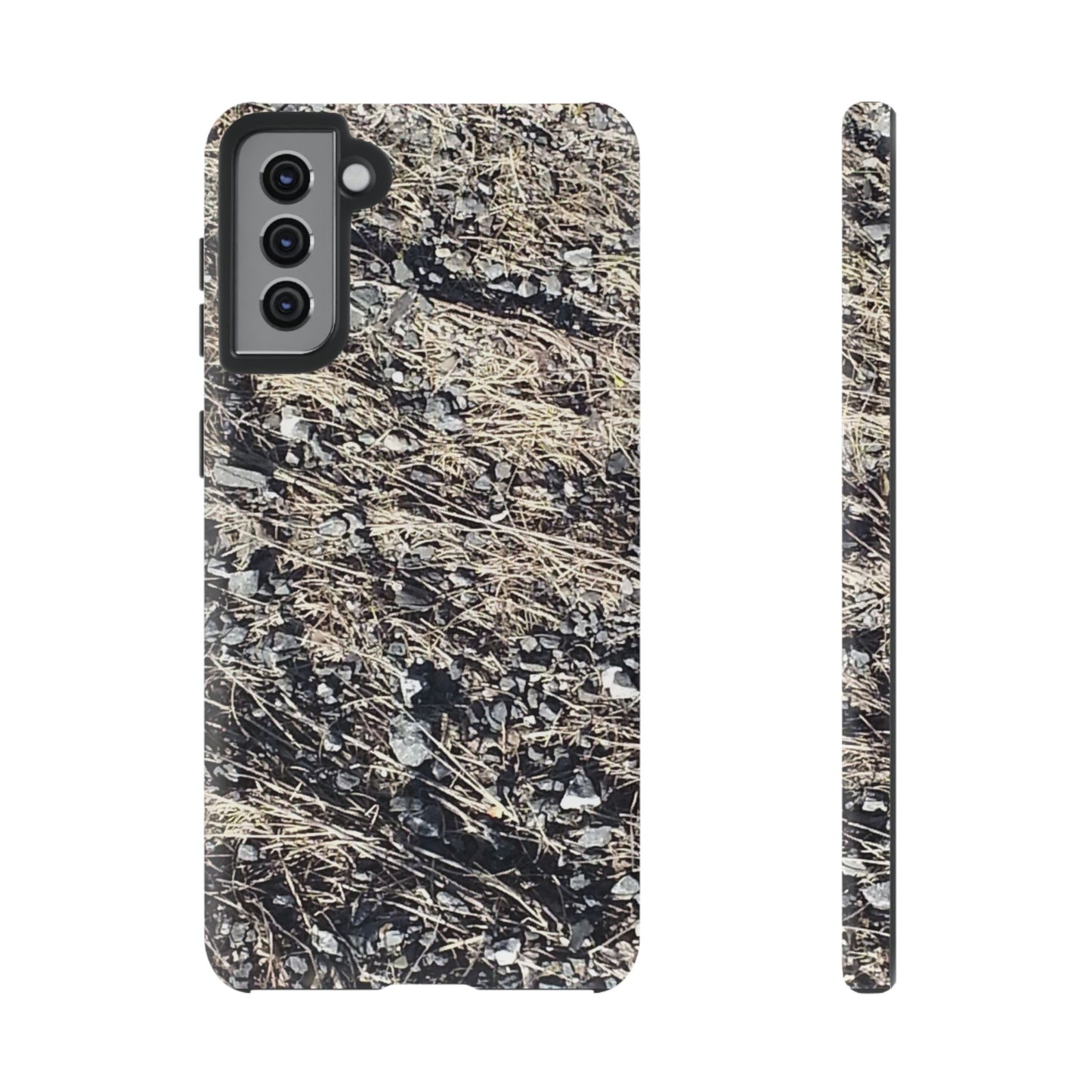 Phone Case -  Nature-Inspired Stone Bed Design for Outdoor Enthusiasts