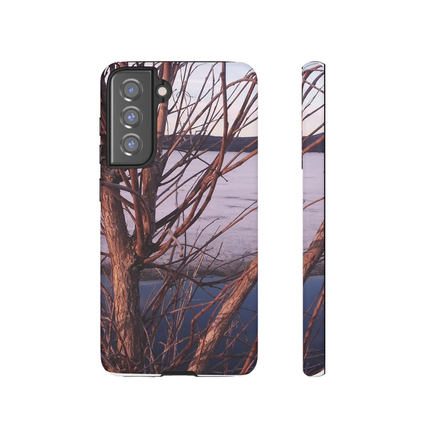 Phone Case - Nature-Inspired Winter Tree Design