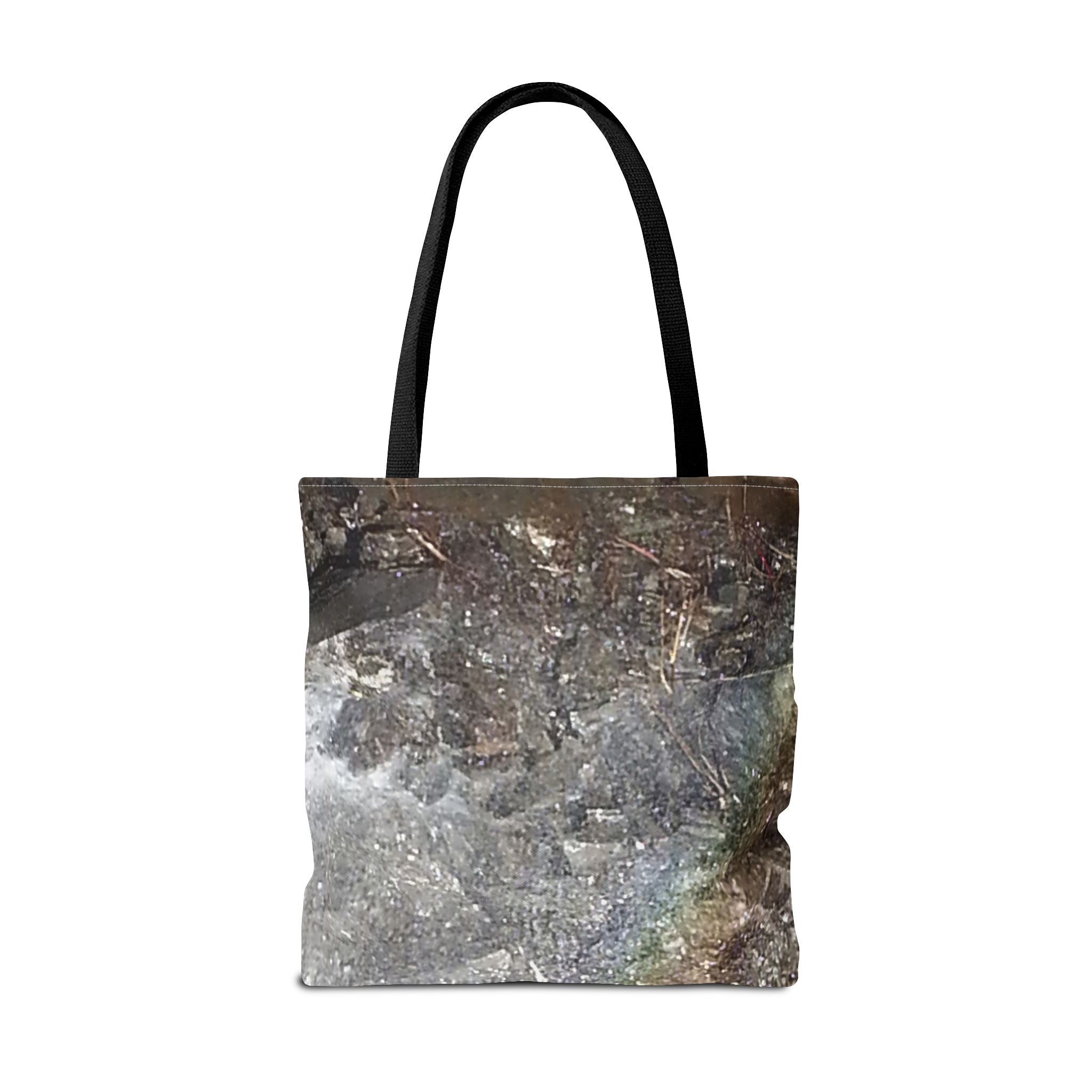 Earthy Echo | Iridescent Stone Tote Bag | The Rooted Collection